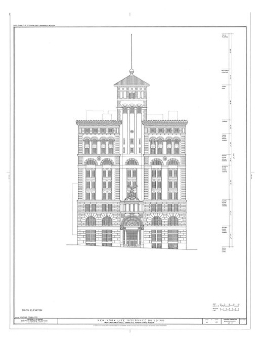 New York Life Building — HABS MO-0432